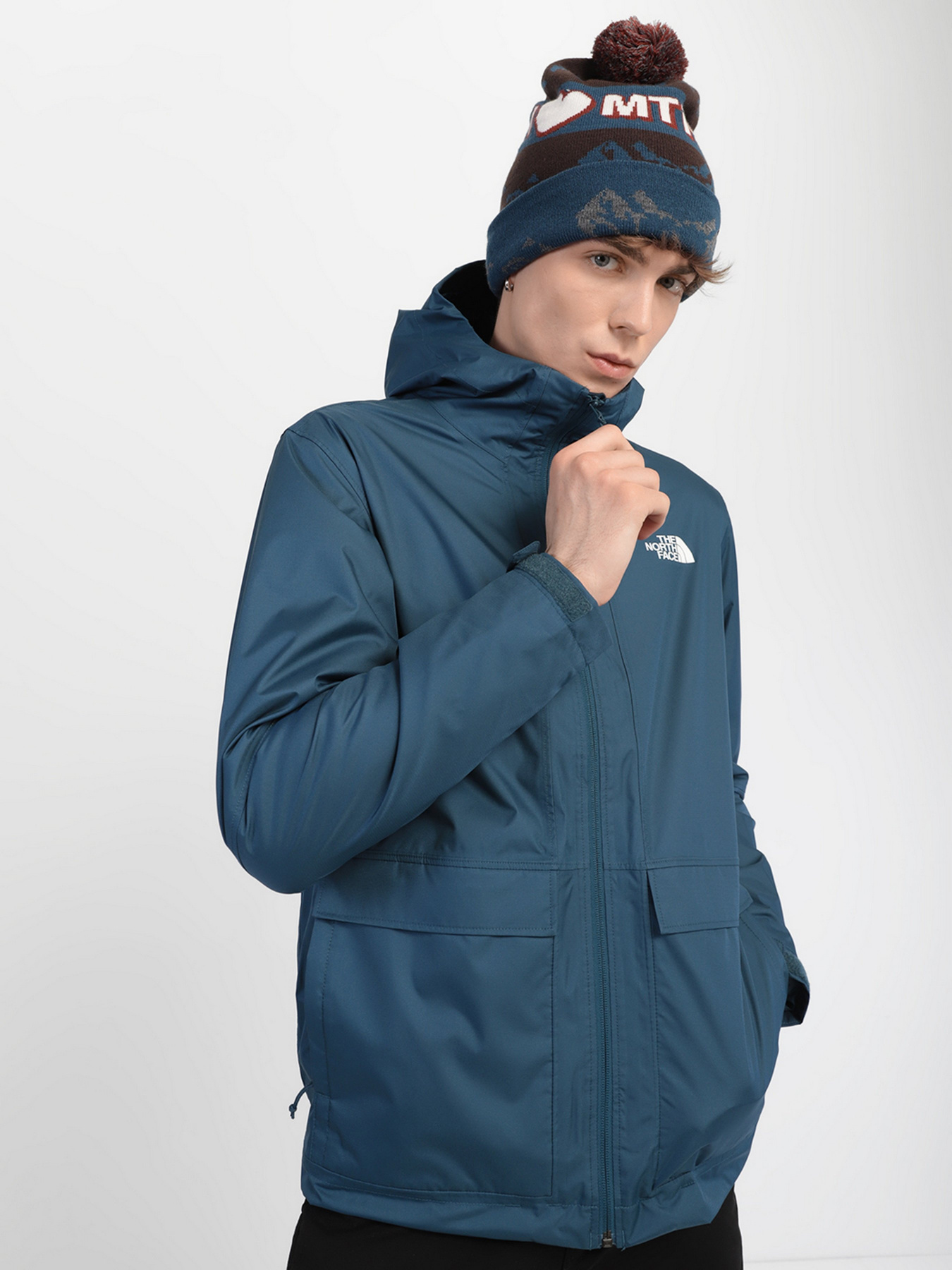 Зимняя куртка The North Face New Fleece Inner Triclimate модель NF0A5IBNY211 Фото