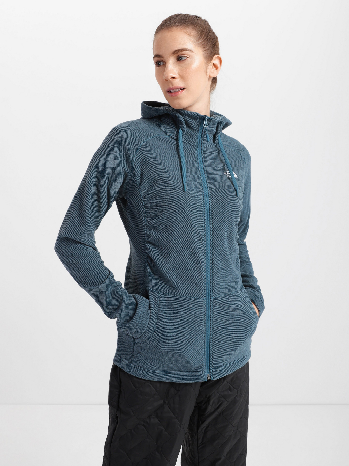 Кофта The North Face Mezzaluna Full Zip модель NF0A2UASU6E1 Фото