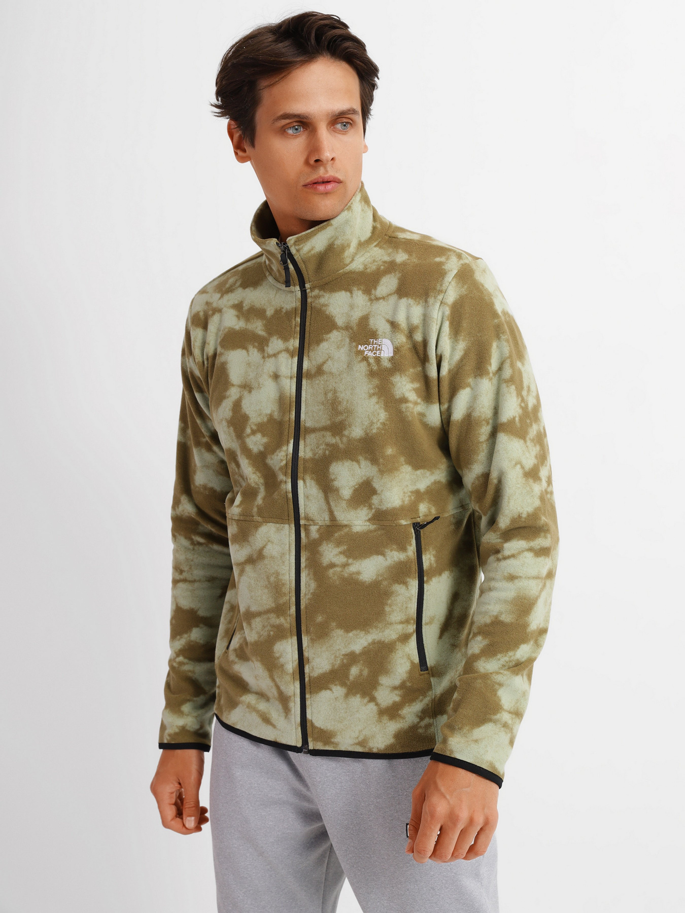 Кофта The North Face Printed Tka Glacier Full Zip модель NF0A7QL153M1 Фото