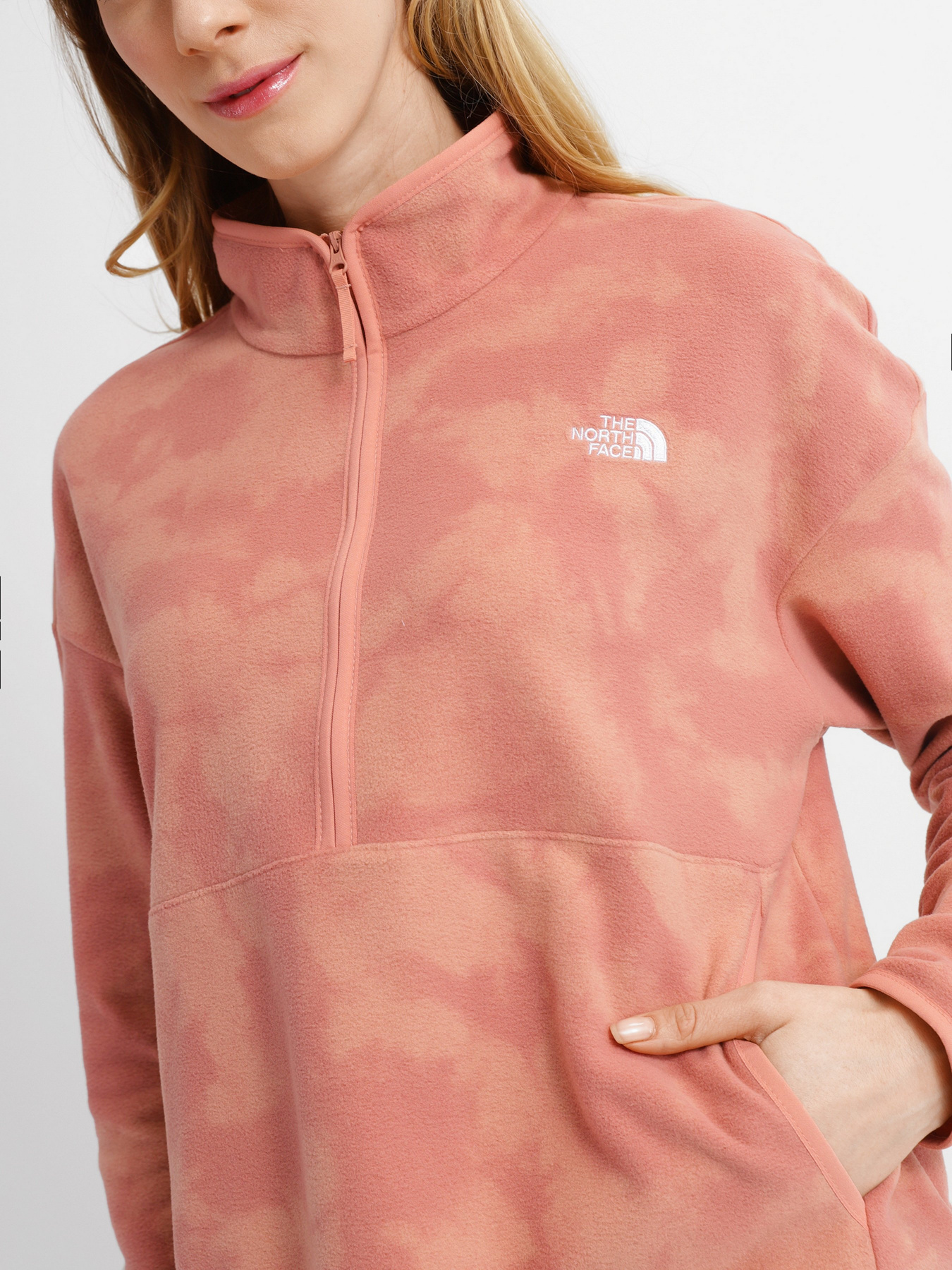 Кофта The North Face Printed Tka Glacier Crop модель NF0A7QLE5631 Фото