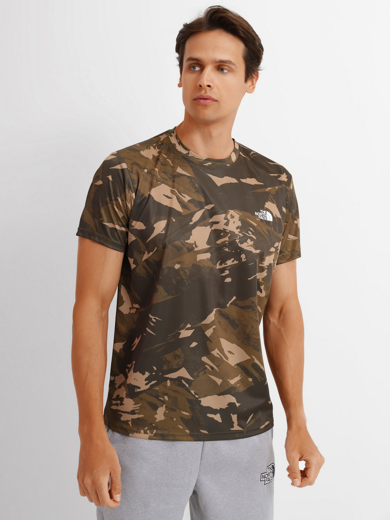 Спортивна футболка The North Face Reaxion Amp Crew модель NF0A3RX35541 Фото