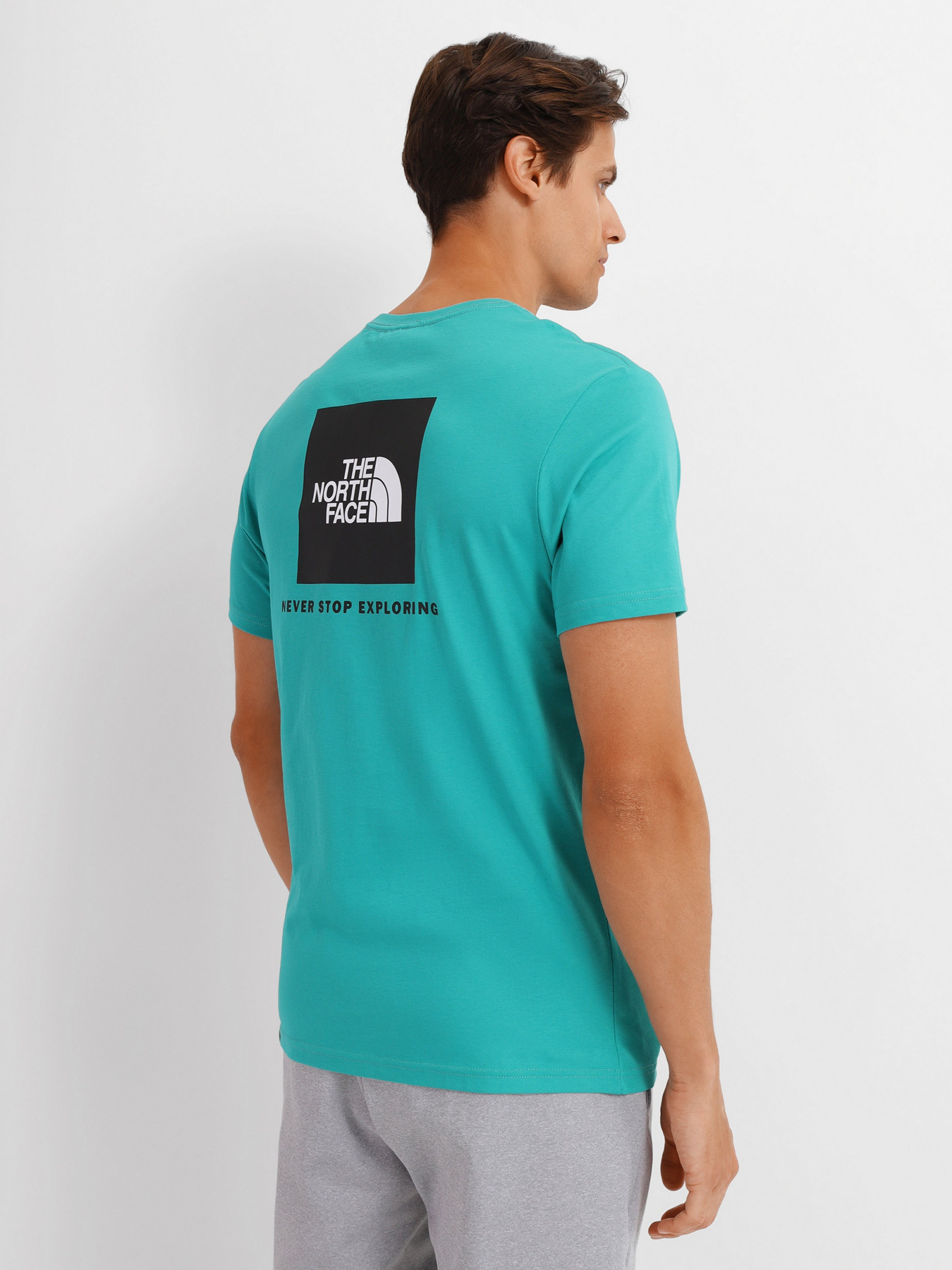 Футболка The North Face Sleeve Redbox Tee модель NF0A2TX2ZCV1 Футболка The North Face Sleeve Redbox Tee модель NF0A2TX2ZCV1 Фото