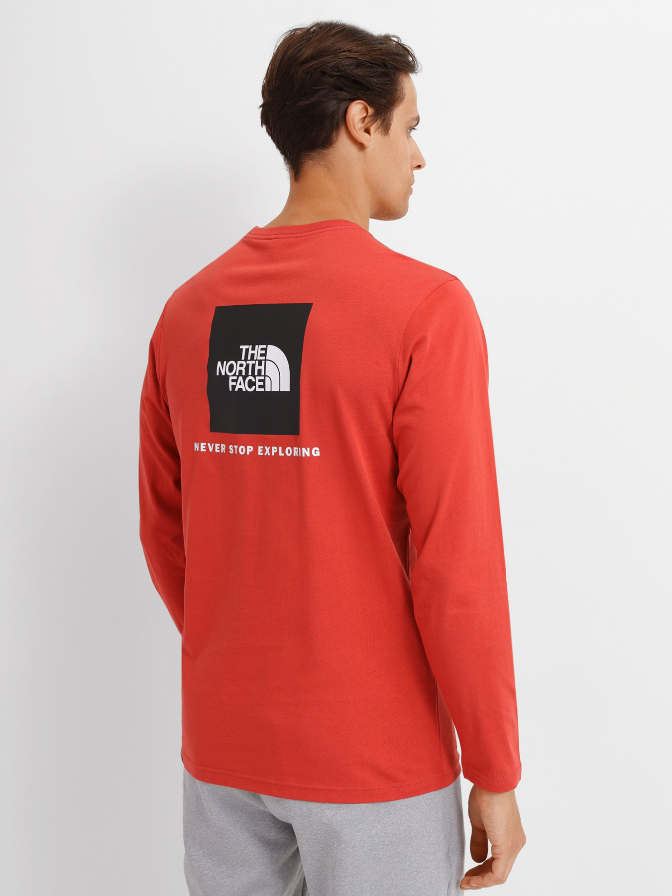 Лонгслив The North Face REDBOX модель NF0A493LUBR1 Фото