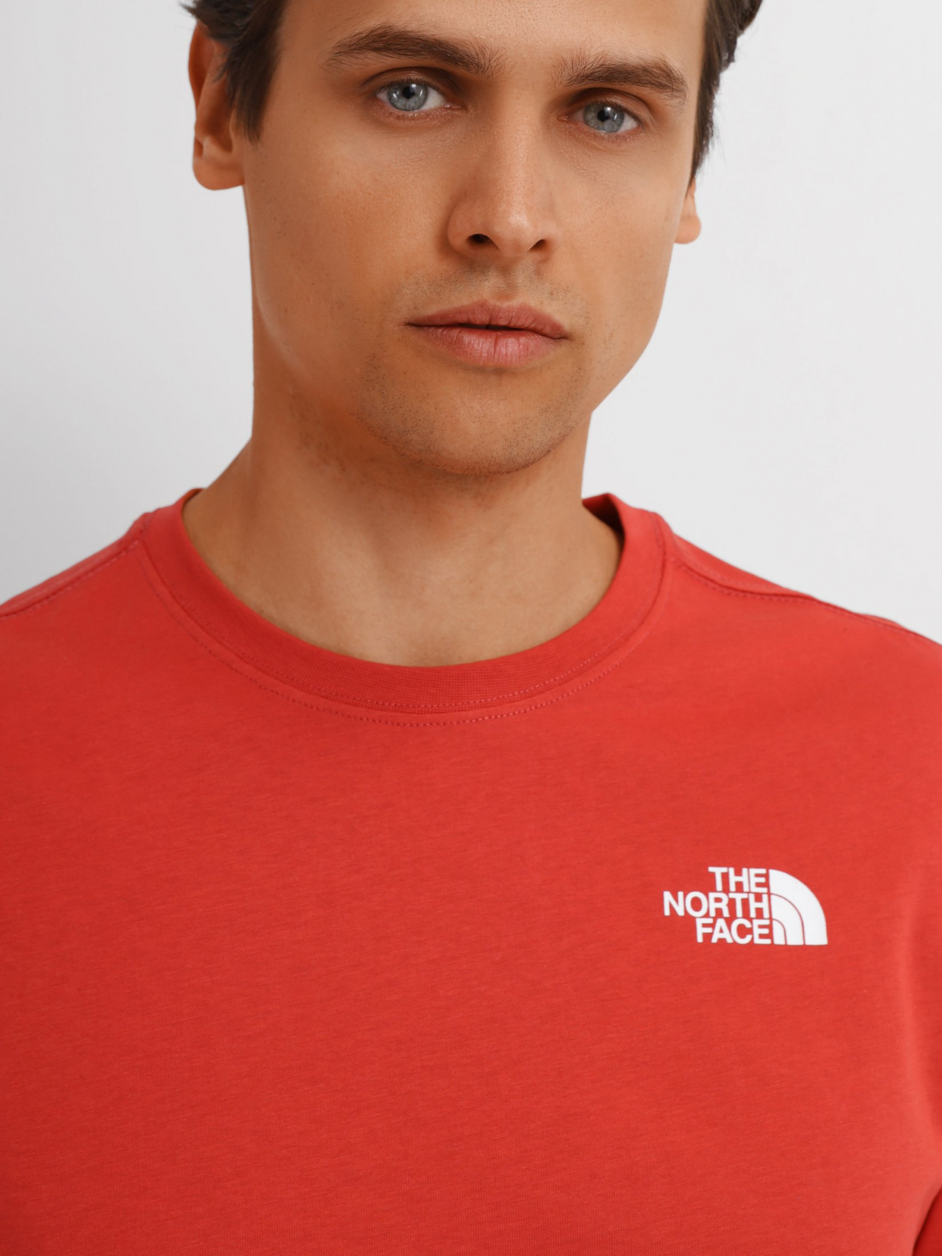 Лонгслів The North Face REDBOX модель NF0A493LUBR1 Лонгслів The North Face REDBOX модель NF0A493LUBR1 Фото