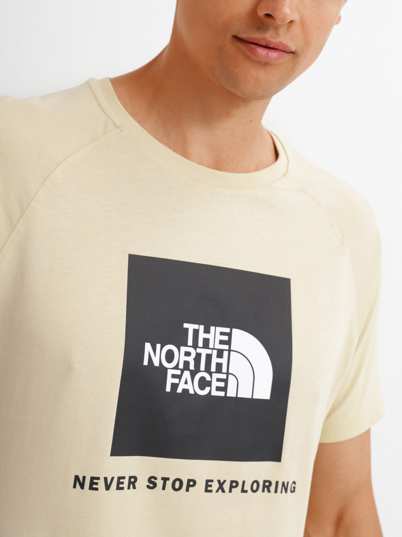 Футболка The North Face SLEEVE RED BOX TEE модель NF0A3BQO3X41 Фото
