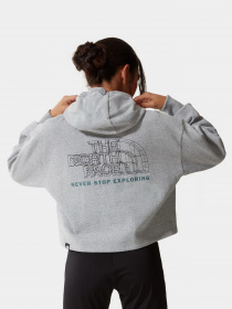 Худи The North Face Coordinates Crop модель NF0A5IFXDYX1 Фото
