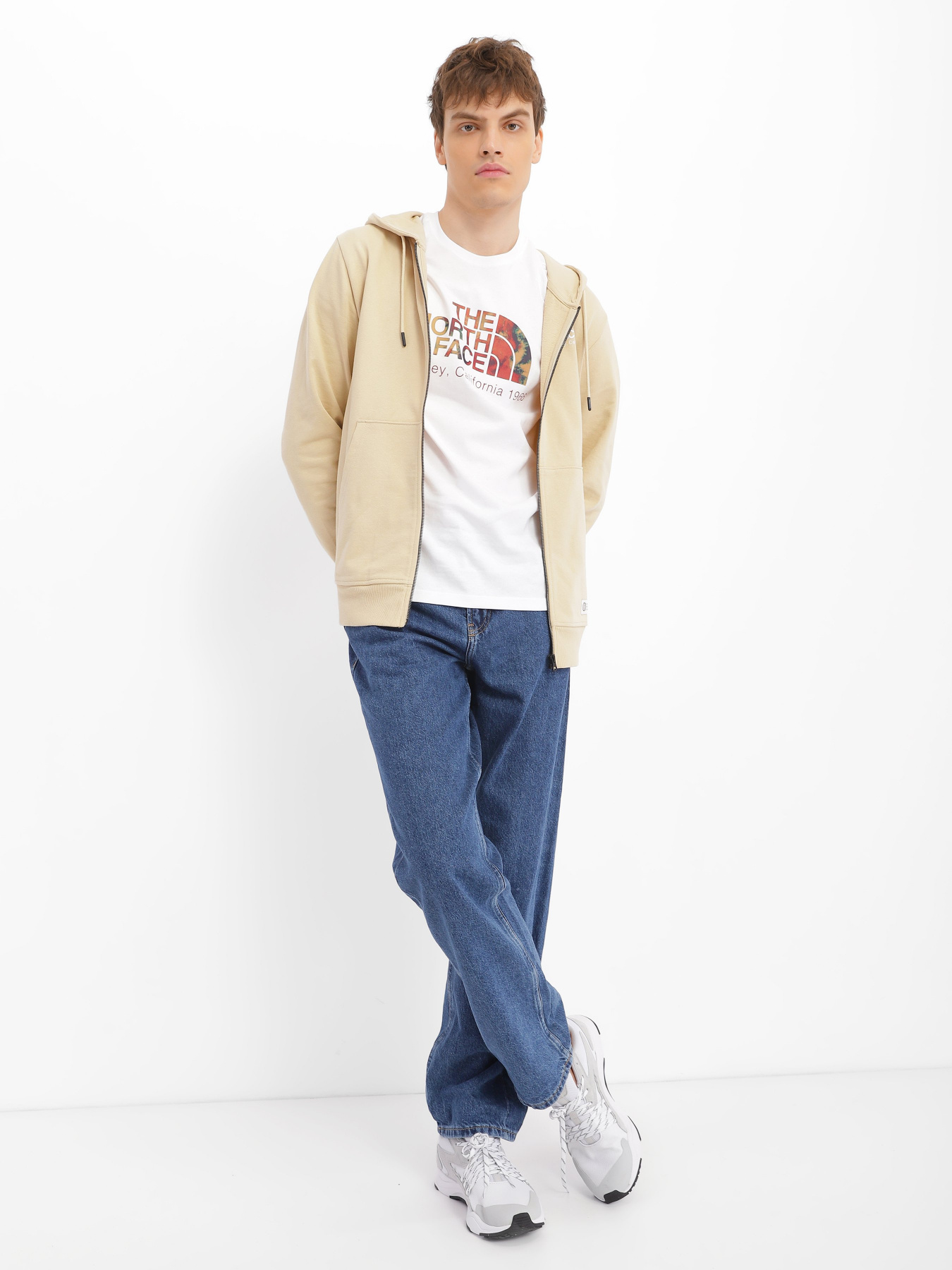 Кофта The North Face Heritage Recycled Full-Zip модель NF0A7X1U3X41 Кофта The North Face Heritage Recycled Full-Zip модель NF0A7X1U3X41 Фото