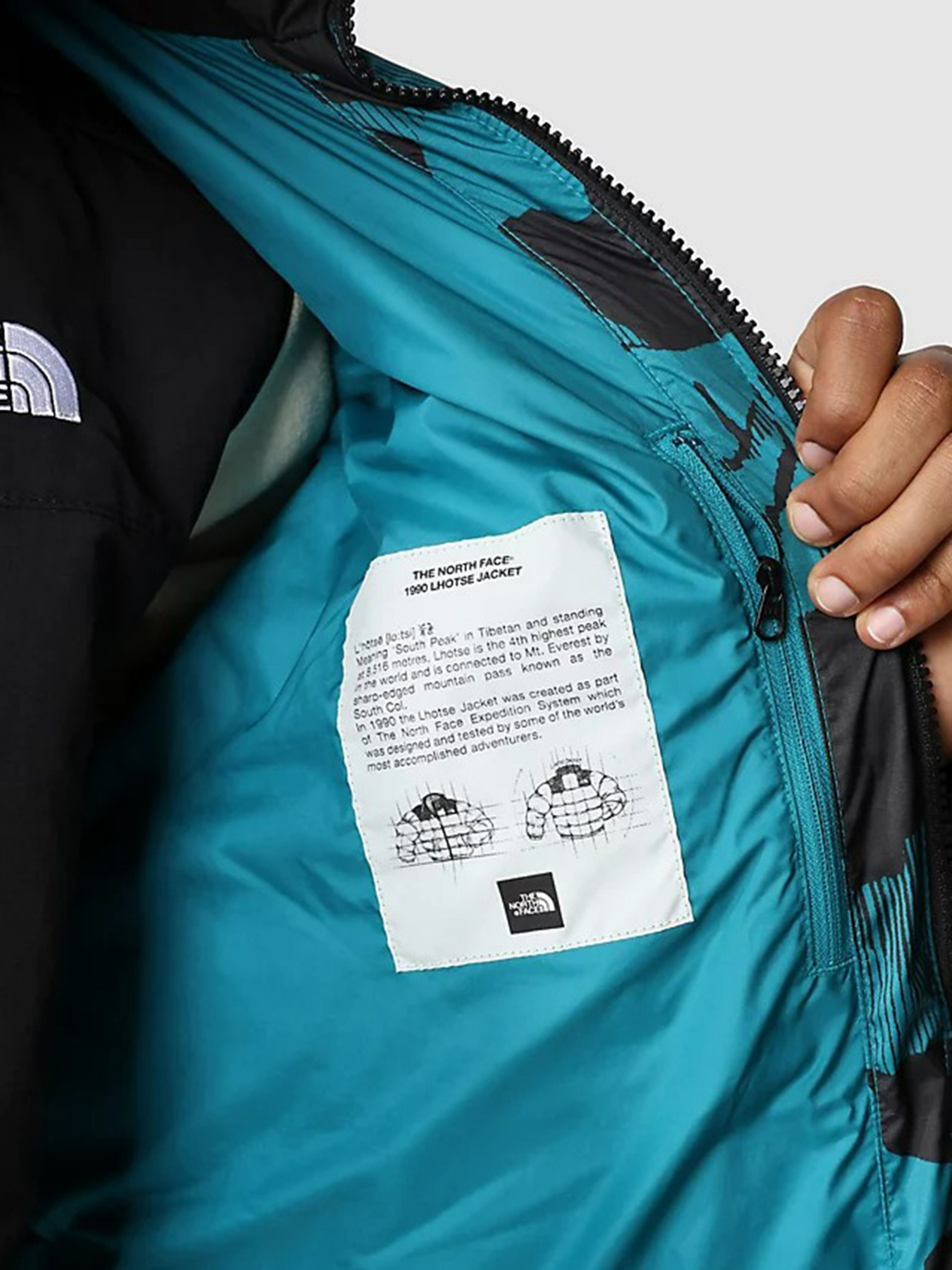 Зимова куртка The North Face Lhotse модель NF0A3Y2398X1 Фото