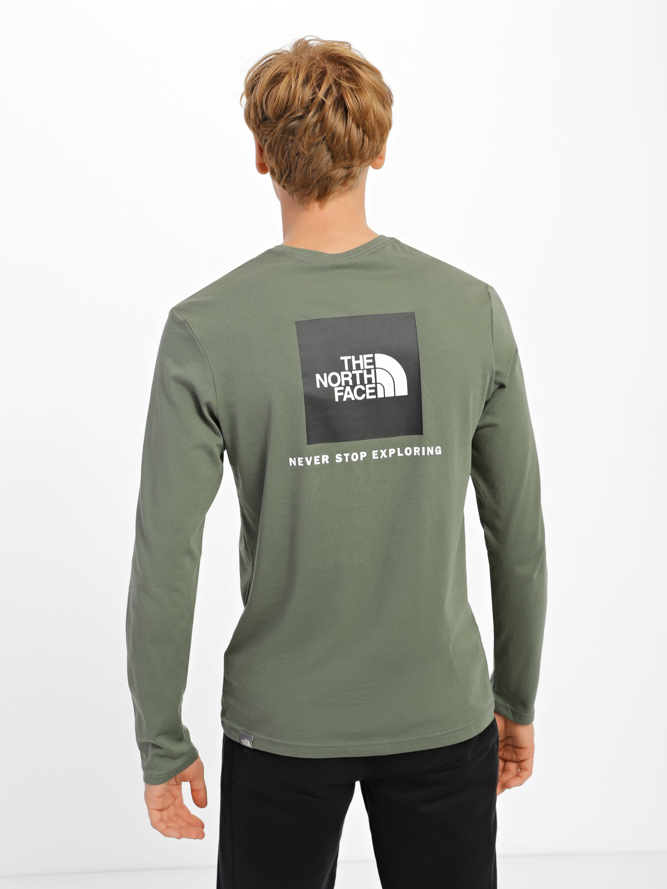 Лонгслів The North Face Redbox модель NF0A493LNYC1 Фото