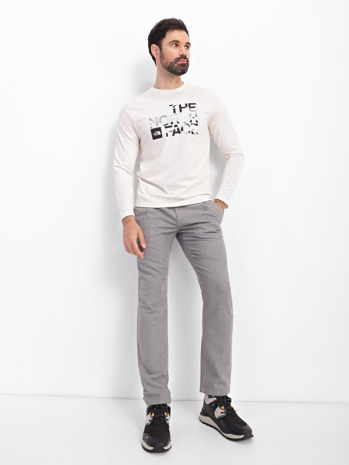 Лонгслів The North Face COORDINATES модель NF0A7X2KN3N1 Фото