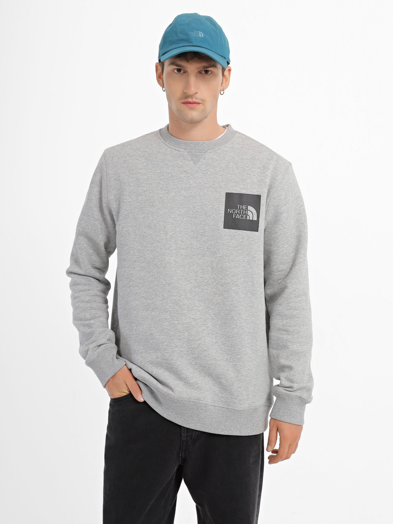 Свитшот The North Face Fine Crewneck модель NF0A7X1LDYX1 Фото