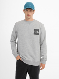 Сірий - Світшот The North Face Fine Crewneck