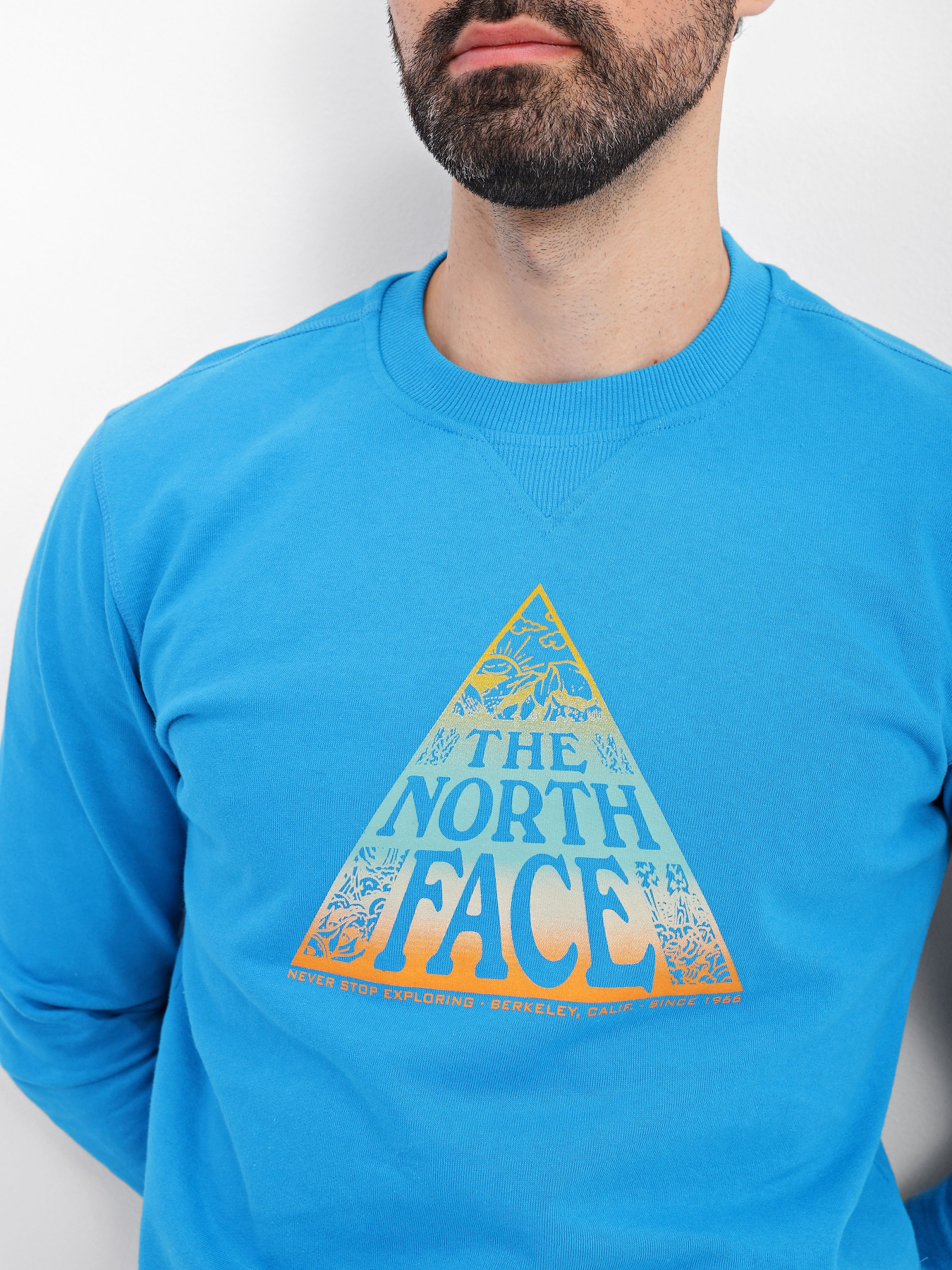 Свитшот The North Face M Regrind Crew модель NF0A7X2OJA71 Фото