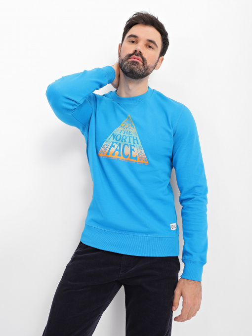 Світшот The North Face M Regrind Crew модель NF0A7X2OJA71 Фото