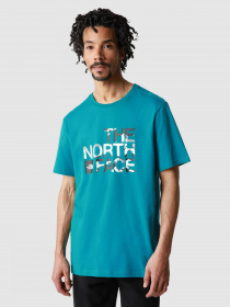 Футболка The North Face  Coordinates модель NF0A7X2H2W91 Фото