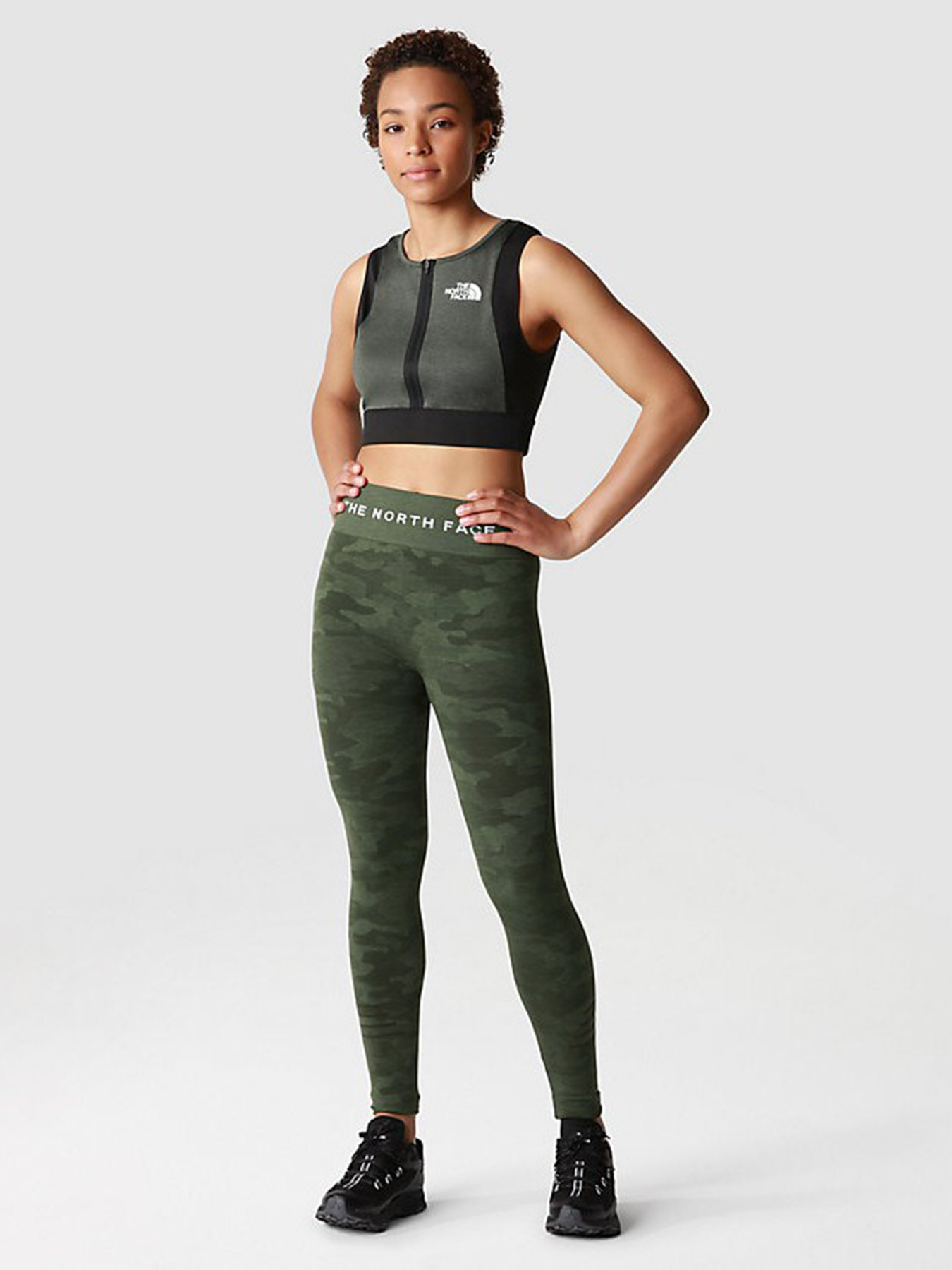 Топ спортивный The North Face Training Lab Zip модель NF0A7ZA9RM91 Фото