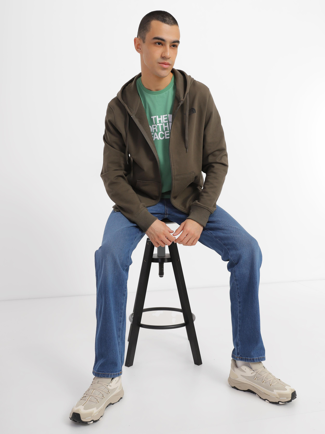 Кофта The North Face Open Gate модель NF00CEP721L1 Кофта The North Face Open Gate модель NF00CEP721L1 Фото