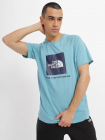 Футболка The North Face Raglan Red Вox модель NF0A3BQOIWO1 Футболка The North Face Raglan Red Вox модель NF0A3BQOIWO1 Фото