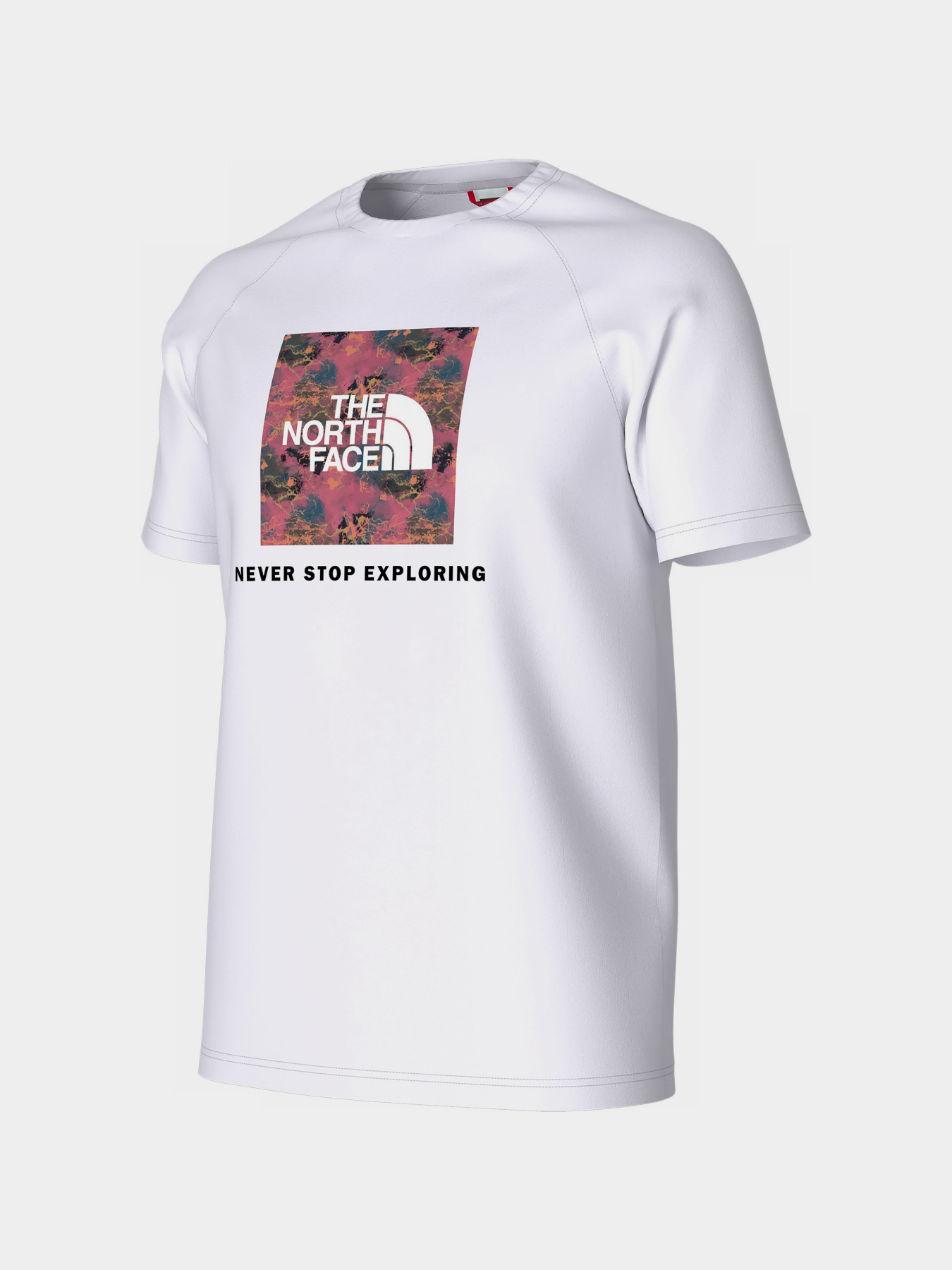 Футболка The North Face Raglan Red Вox модель NF0A3BQOIZB1 Фото