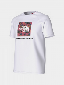 Футболка The North Face Raglan Red Вox модель NF0A3BQOIZB1 Фото