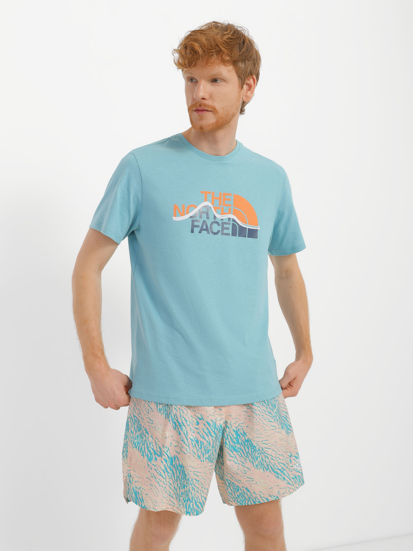 Футболка The North Face Mountein Line модель NF0A7X1NITW1 Футболка The North Face Mountein Line модель NF0A7X1NITW1 Фото