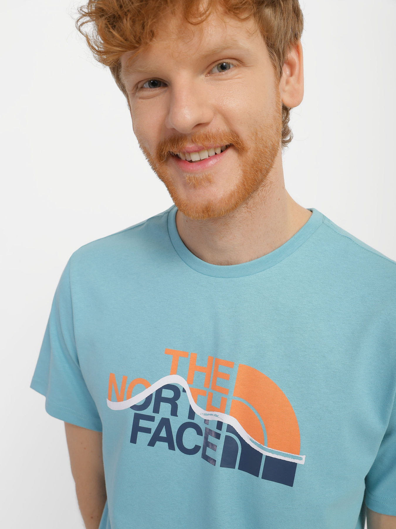 Футболка The North Face Mountein Line модель NF0A7X1NITW1 Футболка The North Face Mountein Line модель NF0A7X1NITW1 Фото