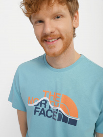 Футболка The North Face Mountein Line модель NF0A7X1NITW1 Футболка The North Face Mountein Line модель NF0A7X1NITW1 Фото