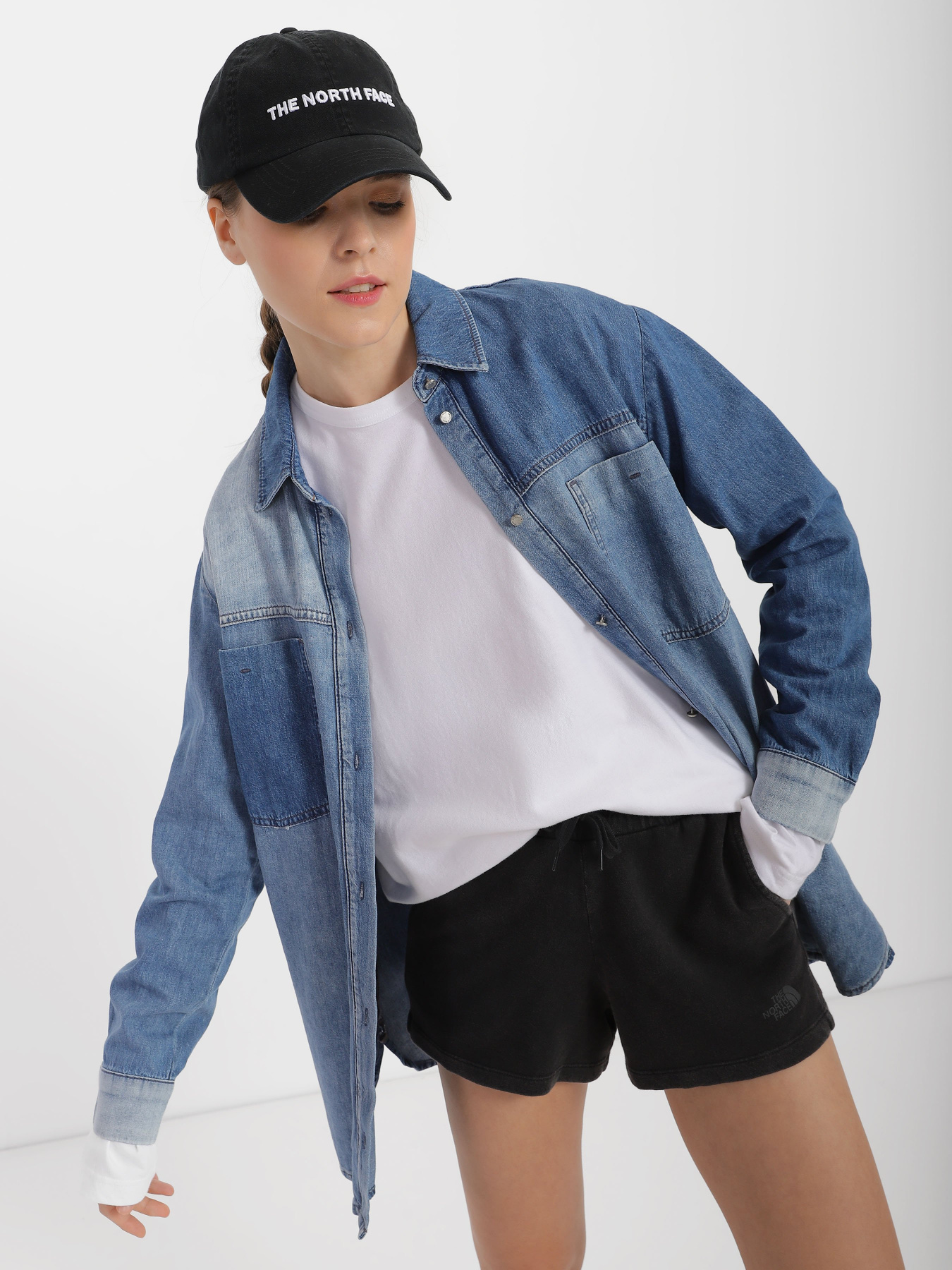 Шорты спортивные The North Face Heritage Dye Pack Logowear модель NF0A826OJK31 Фото