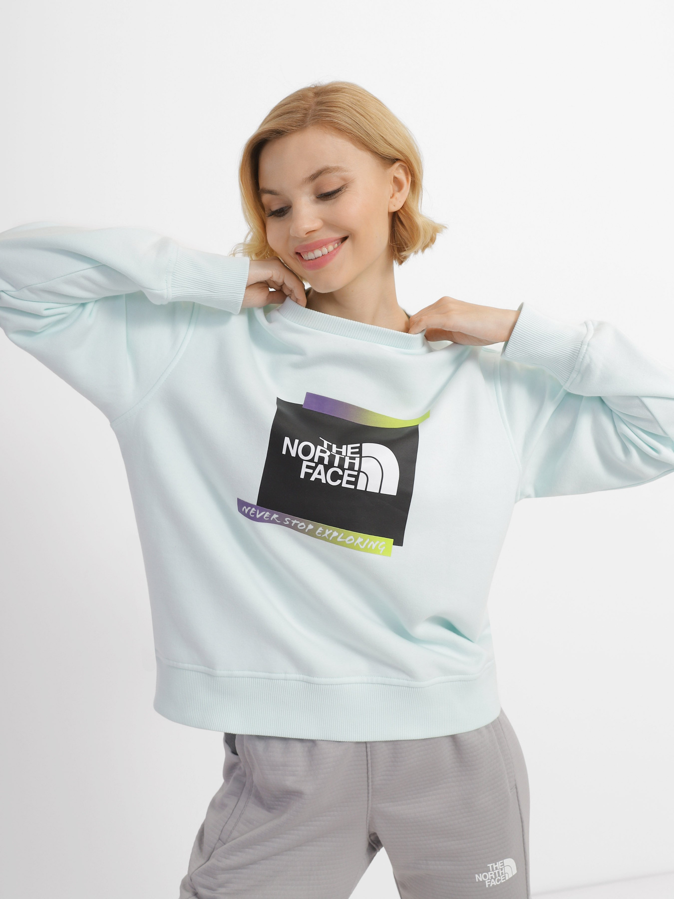 Свитшот The North Face Graphic модель NF0A83FILV51 Фото