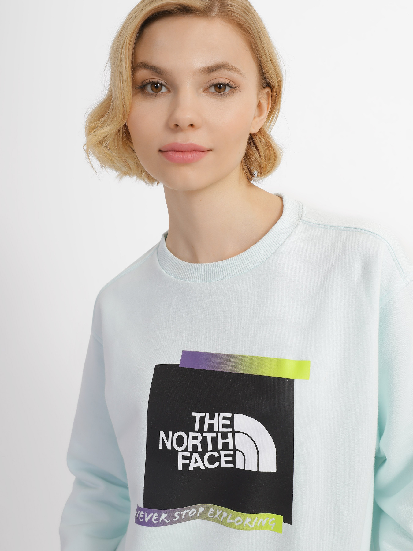 Свитшот The North Face Graphic модель NF0A83FILV51 Фото