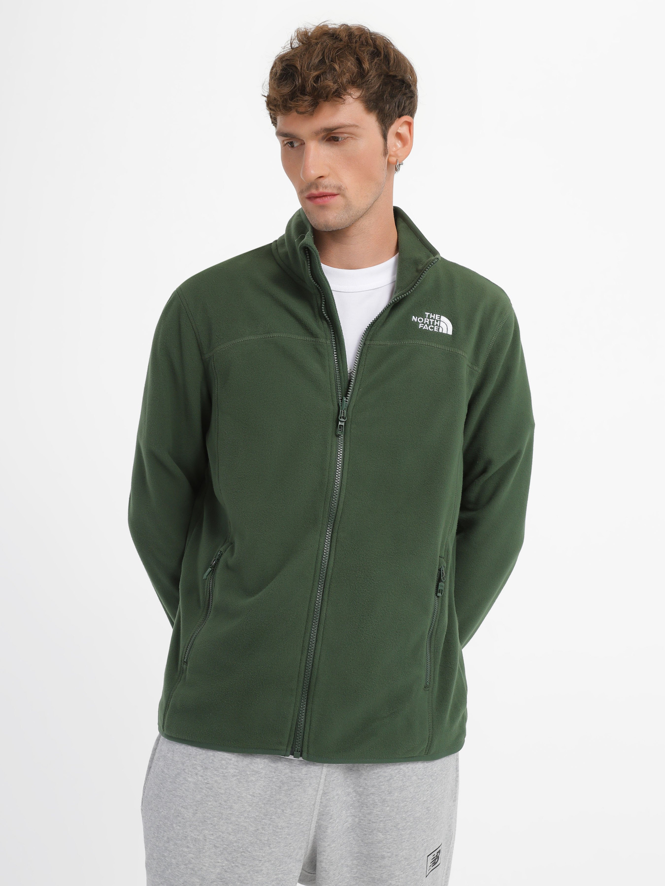Кофта The North Face 100 Glacier Full Zip модель NF0A855XI0P1 Фото