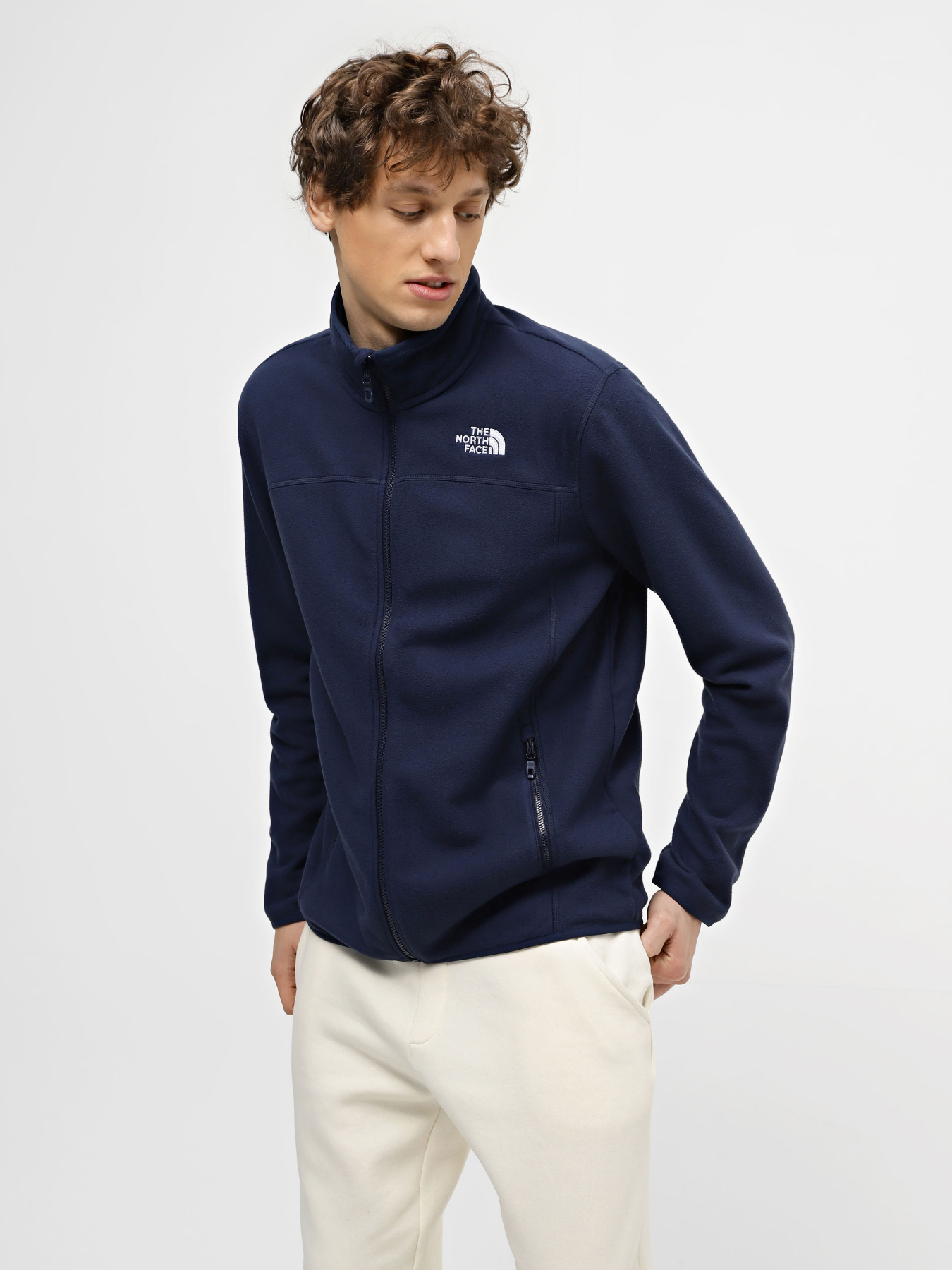 Кофта The North Face 100 Glacier Full Zip модель NF0A855X8K21 Фото