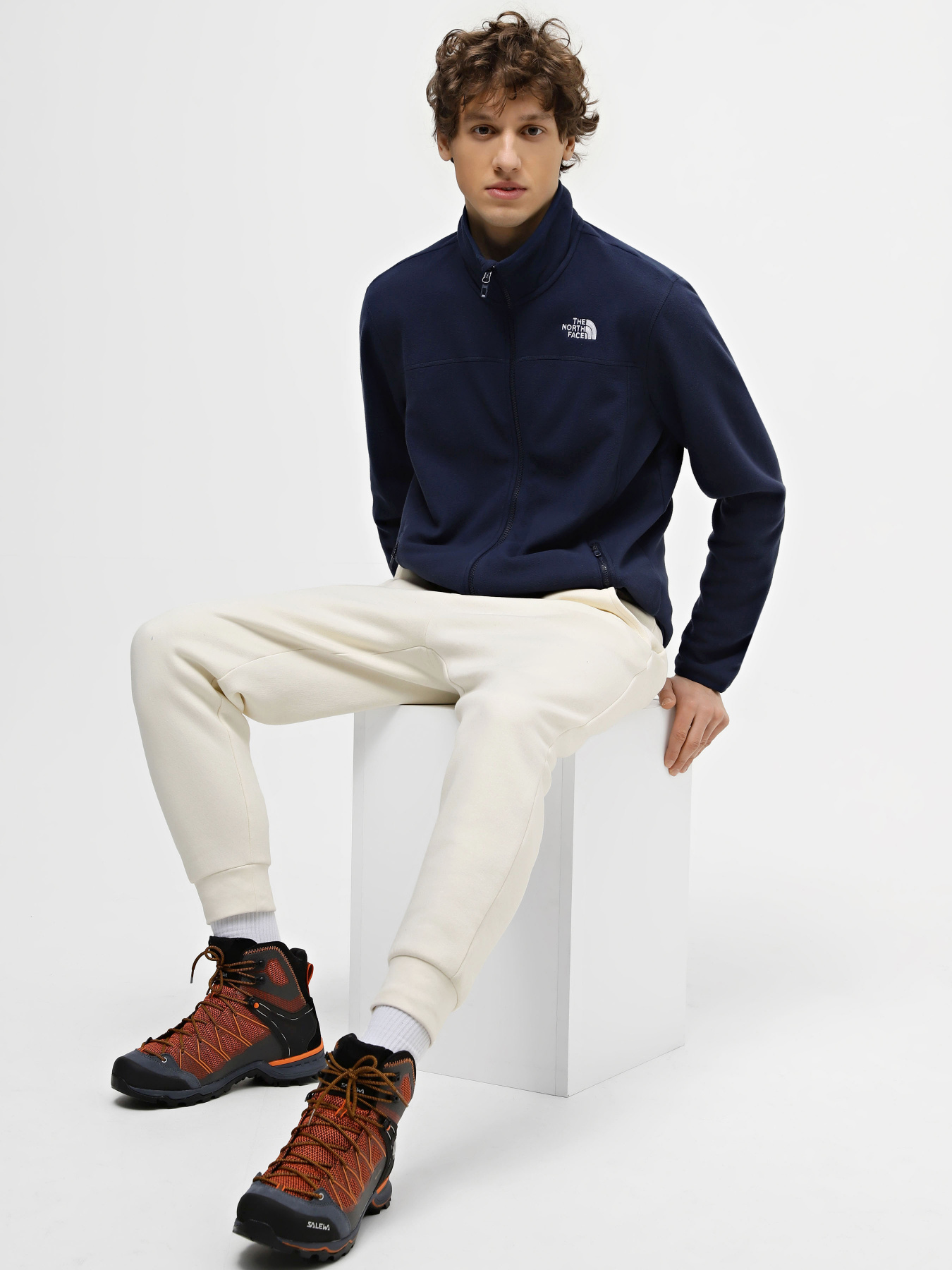 Кофта The North Face 100 Glacier Full Zip модель NF0A855X8K21 Фото