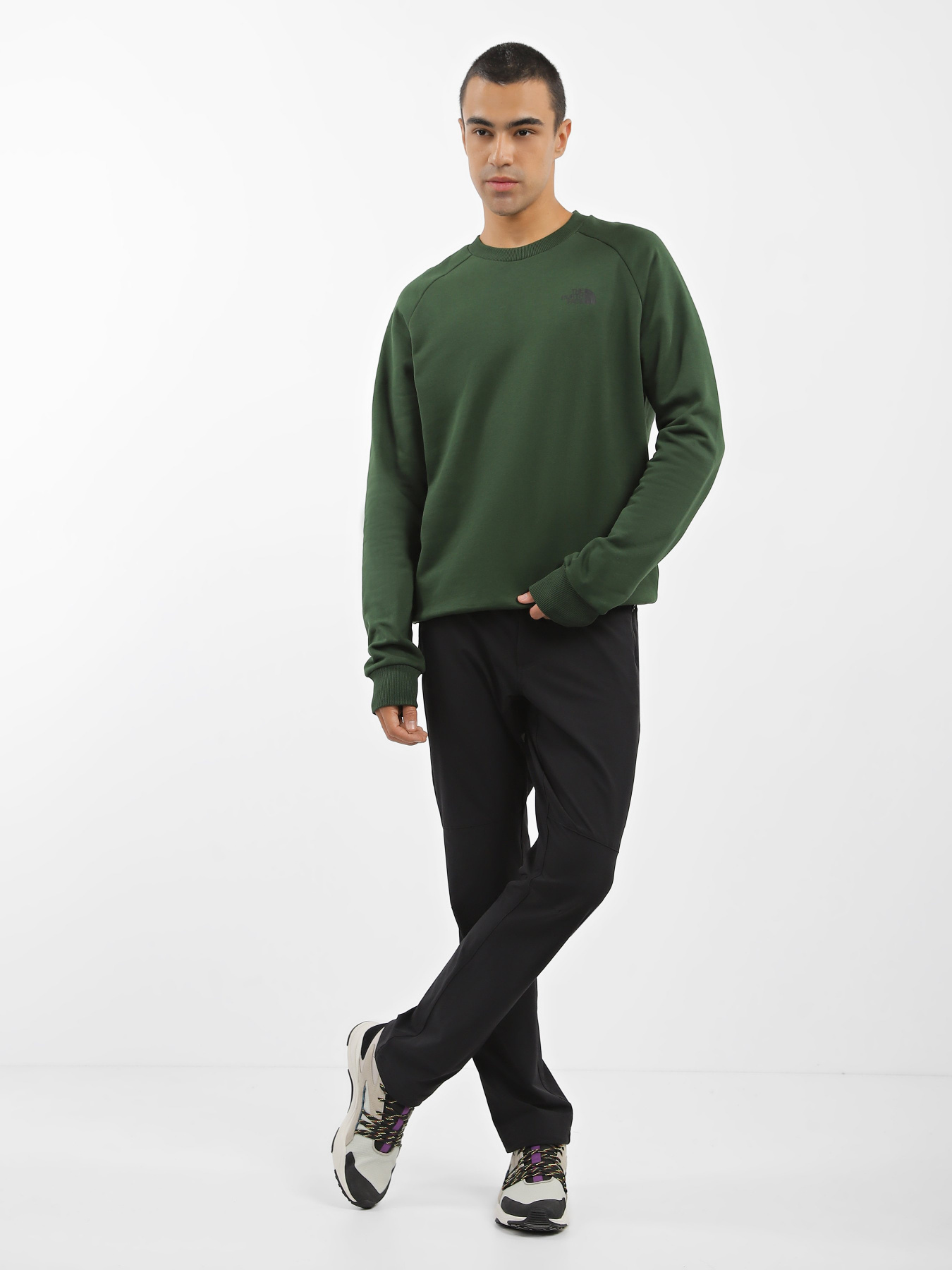 Свитшот The North Face Red Box модель NF0A4SZ9I0P1 Фото