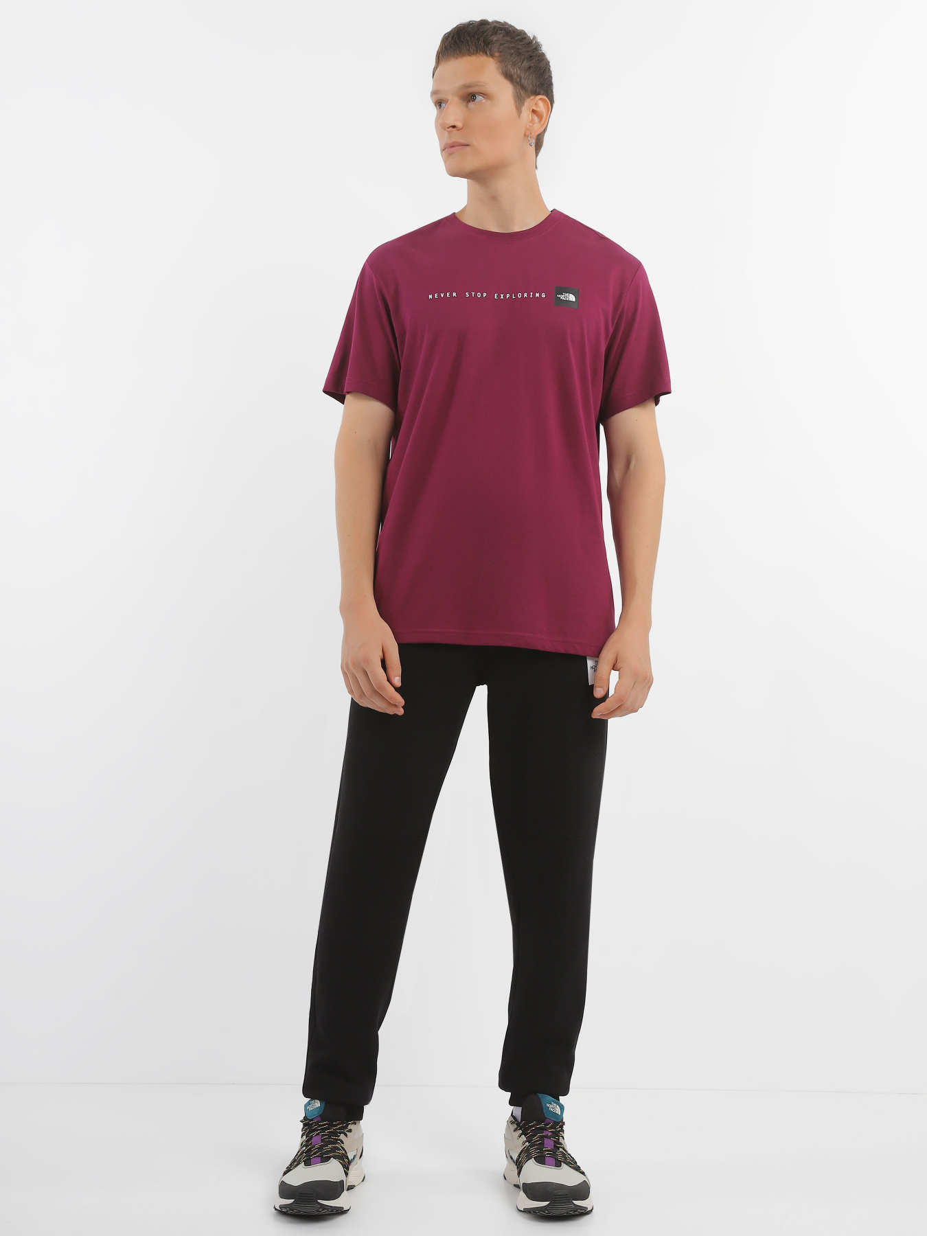 Спортивні штани The North Face Logo Printed модель NF0A827GJK31 Фото