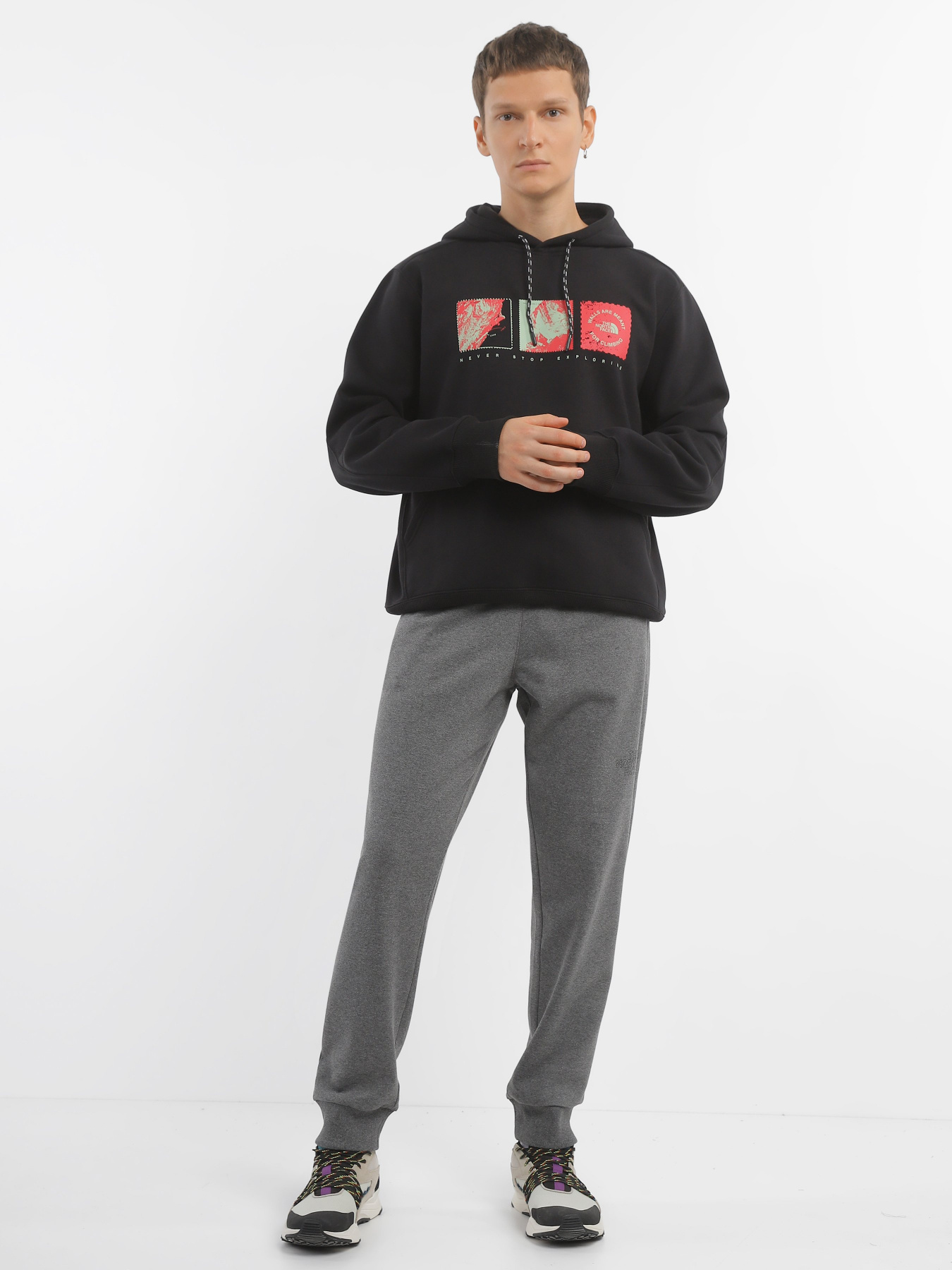 Худи The North Face Outdoor Graphic модель NF0A8522JK31 Фото