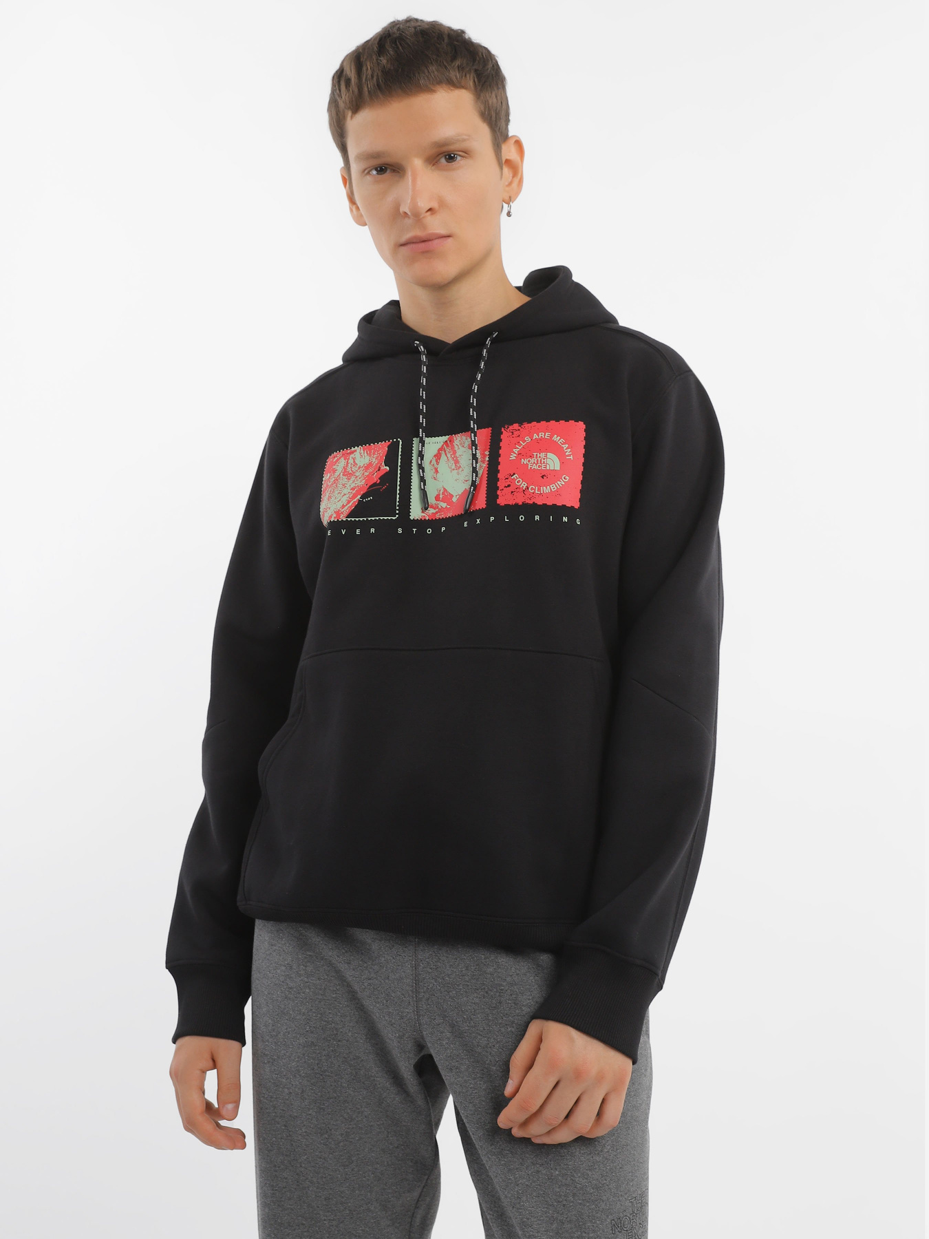 Худи The North Face Outdoor Graphic модель NF0A8522JK31 Фото