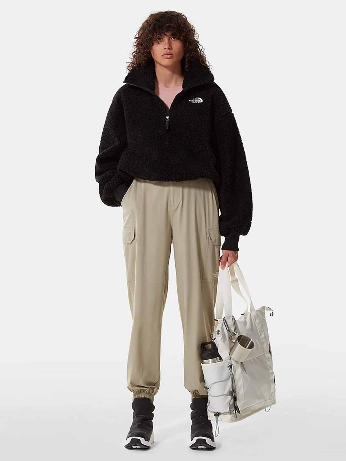 Кофта The North Face Half Zip Sherpa модель NF0A5GGIJK31 Фото