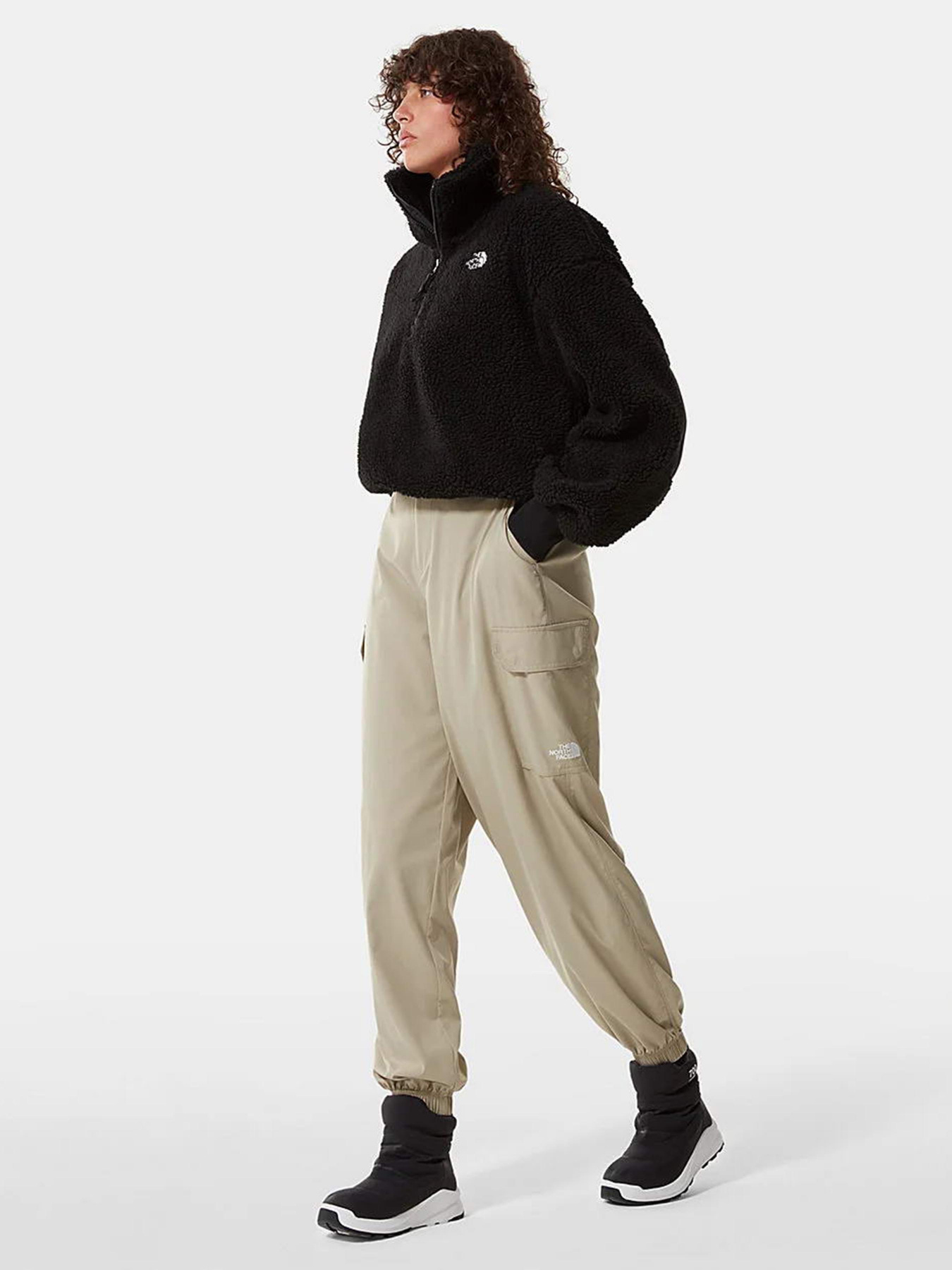 Кофта The North Face Half Zip Sherpa модель NF0A5GGIJK31 Фото