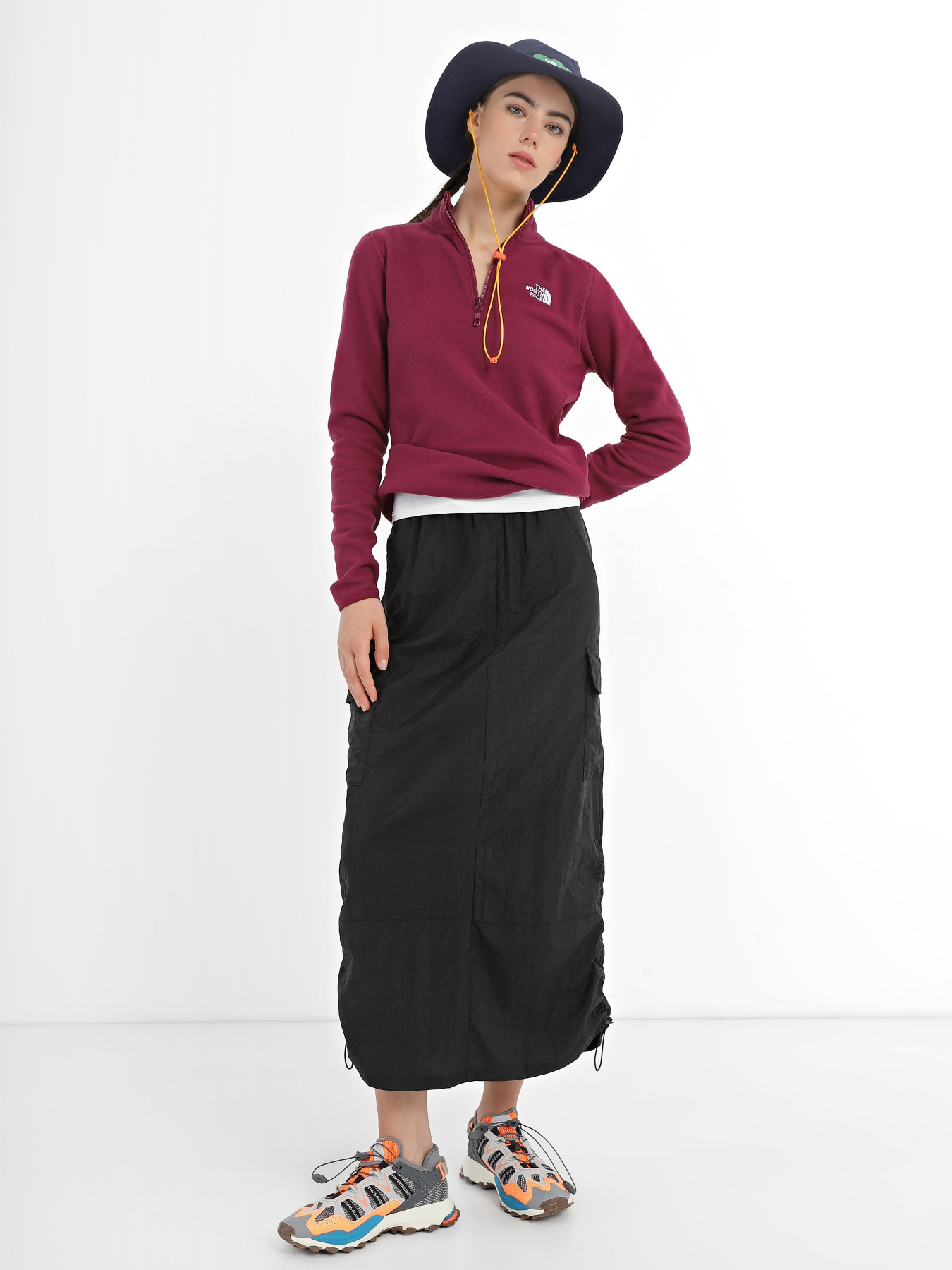 Кофта The North Face 100 GLACIER 1/4 ZIP модель NF0A855MI0H1 Фото