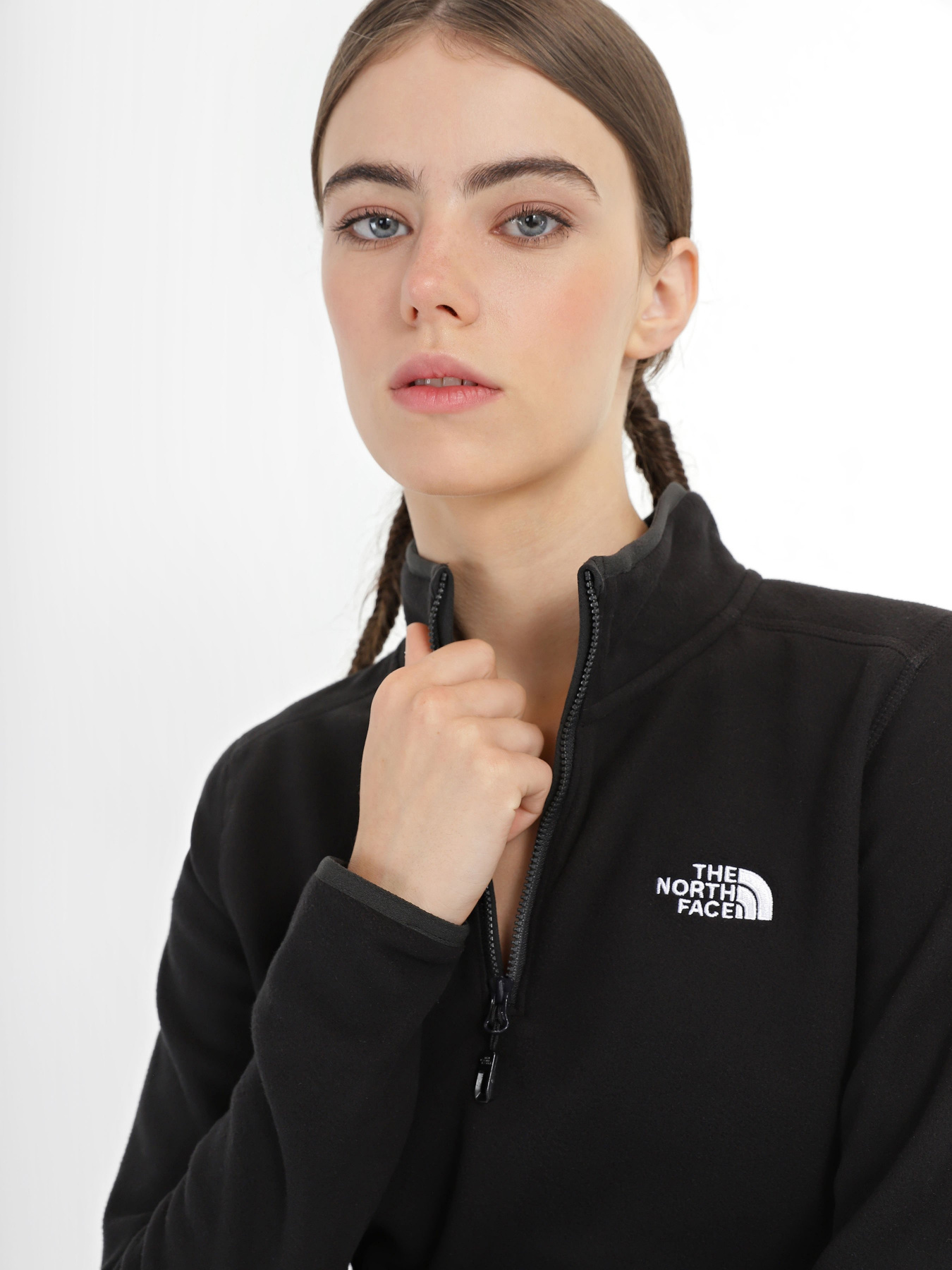 Кофта The North Face 100 GLACIER 1/4 ZIP модель NF0A855MJK31 Фото