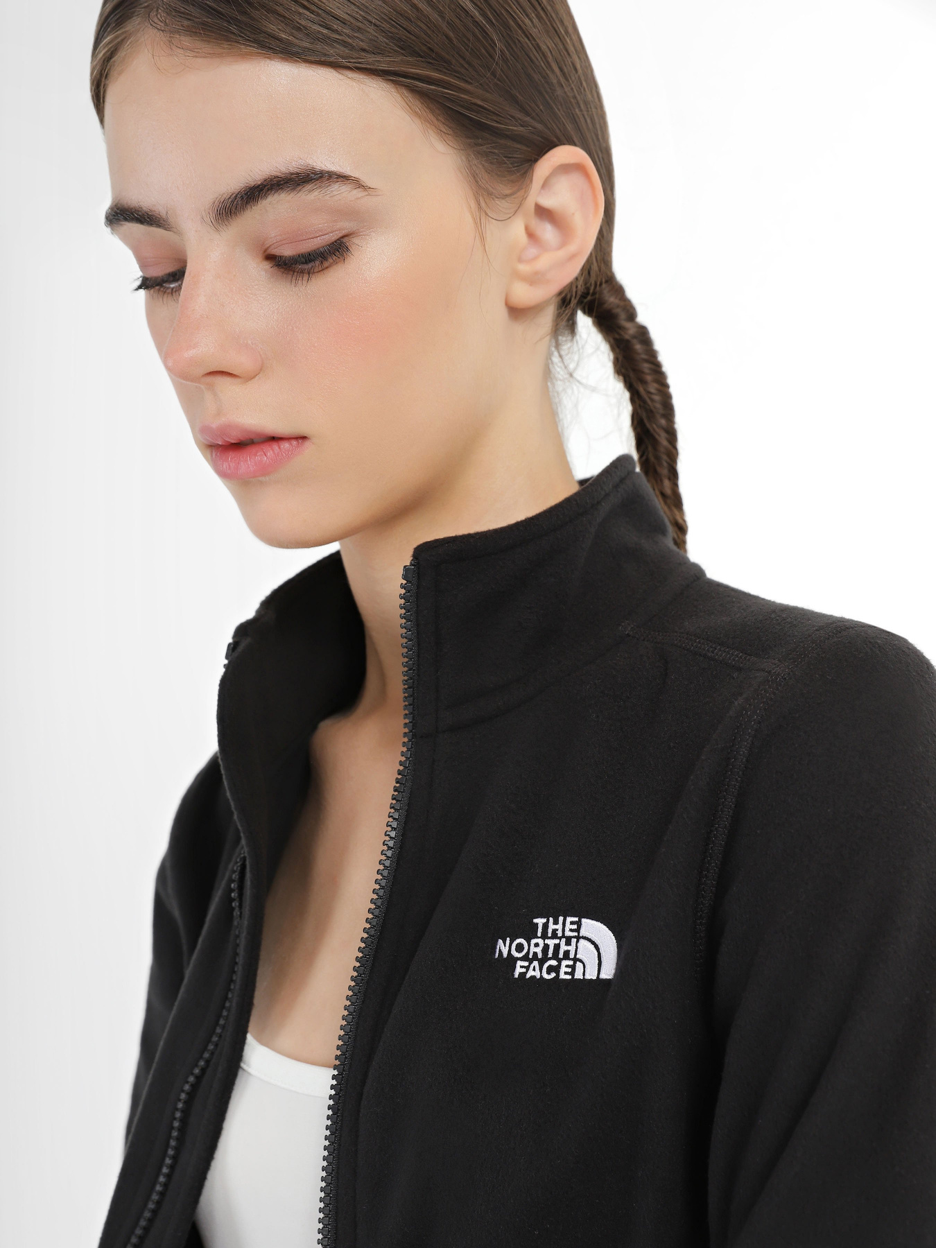 Кофта The North Face 100 GLACIER ZIP модель NF0A855OJK31 Фото