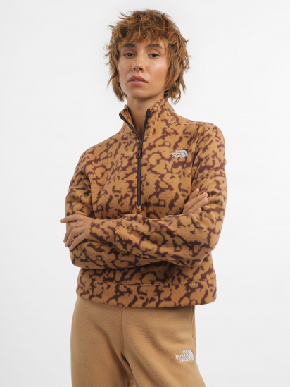 Кофта The North Face 100 Glacier Printed Half Zip модель NF0A8593OLW1 — фото - INTERTOP