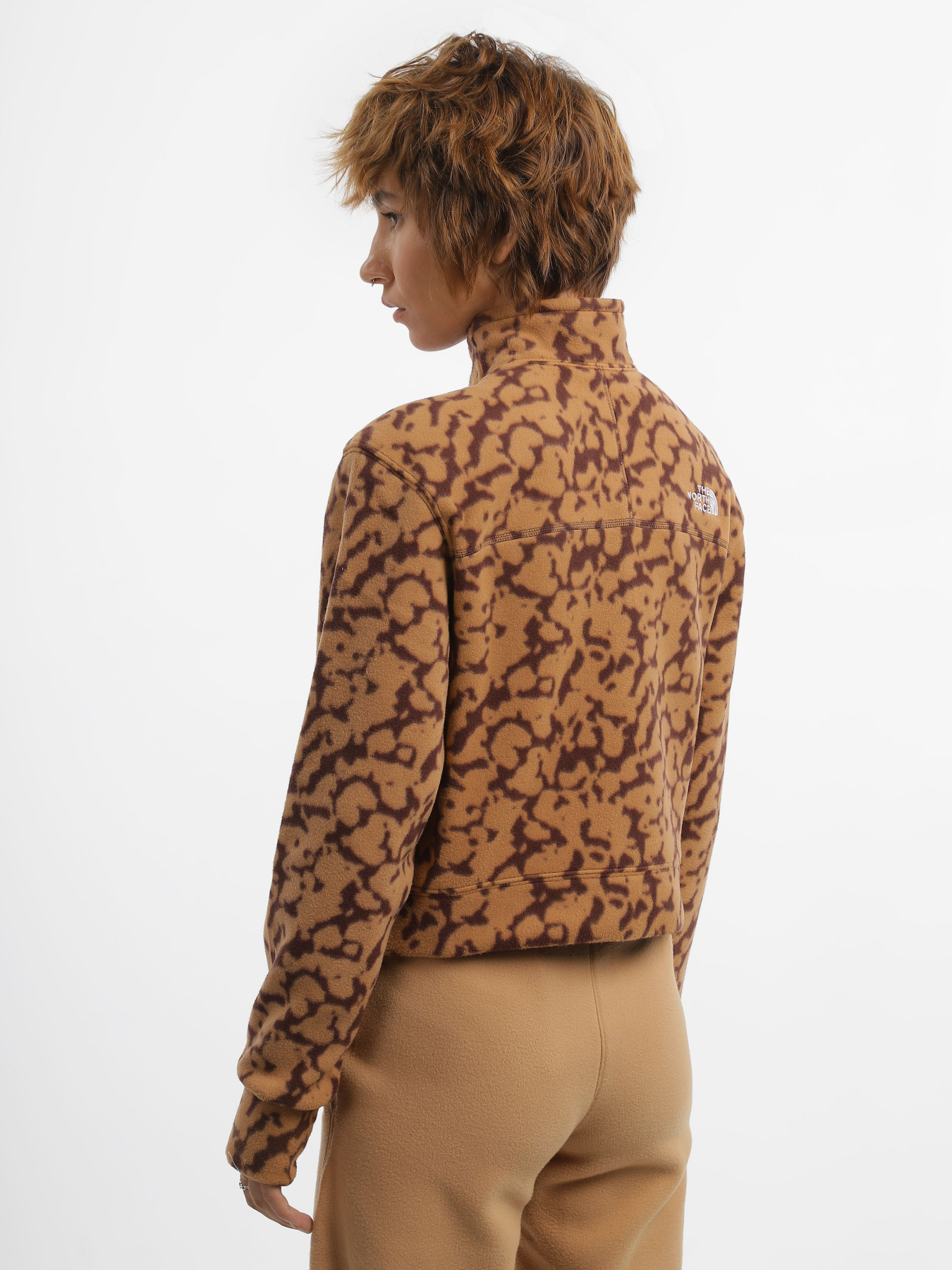 Кофта The North Face 100 Glacier Printed Half Zip модель NF0A8593OLW1 Фото