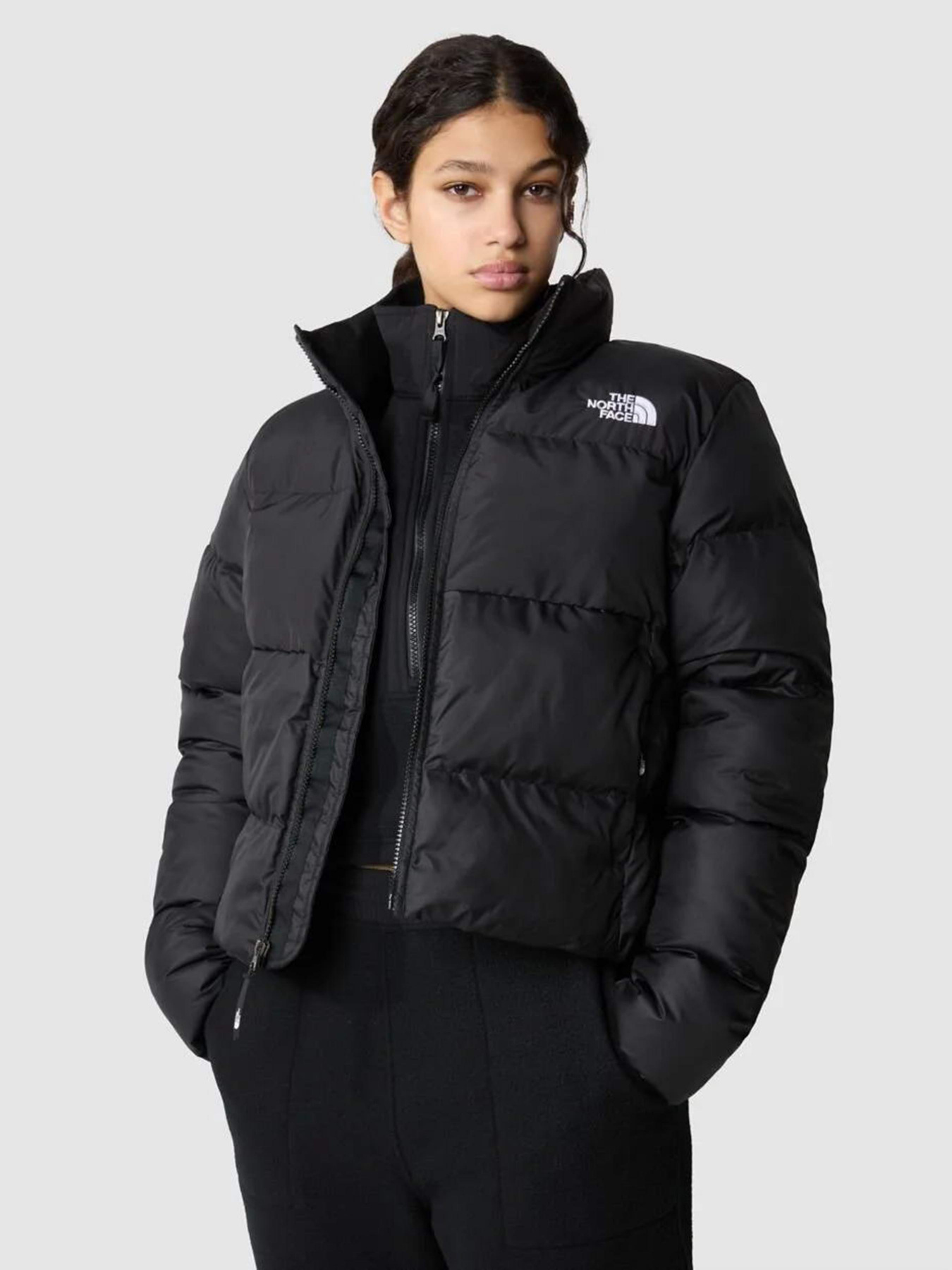 Демісезонна куртка The North Face Cropped Saikuru модель NF0A853MJK31 Фото
