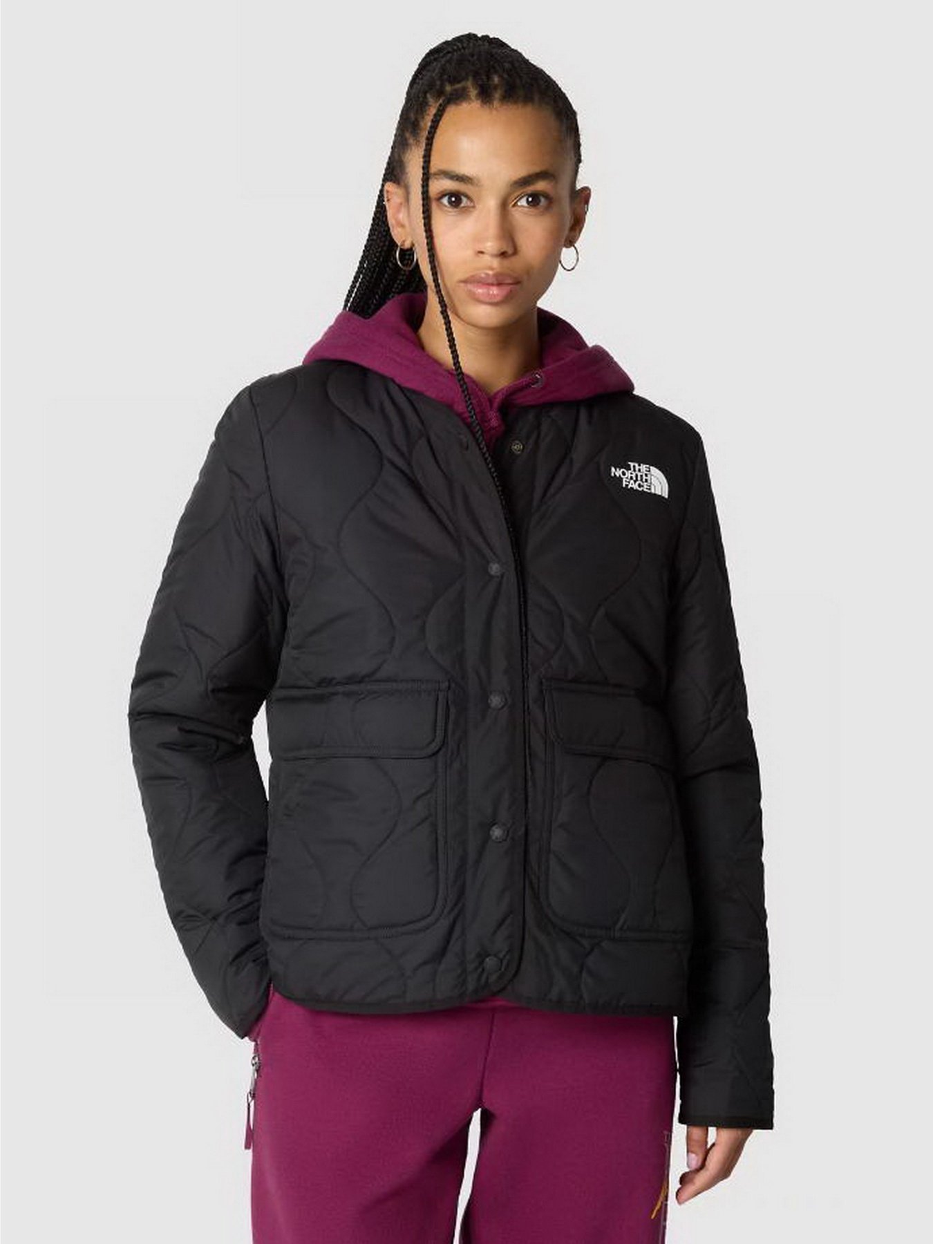 Демисезонная куртка The North Face Ampato Quilted модель NF0A83IDJK31 Фото