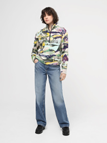 Кофта The North Face W 100 Glacier Printed Half Zip модель NF0A8593RZI1 Фото