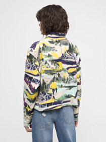 Кофта The North Face W 100 Glacier Printed Half Zip модель NF0A8593RZI1 Фото