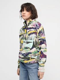 Кофта The North Face W 100 Glacier Printed Half Zip модель NF0A8593RZI1 Фото