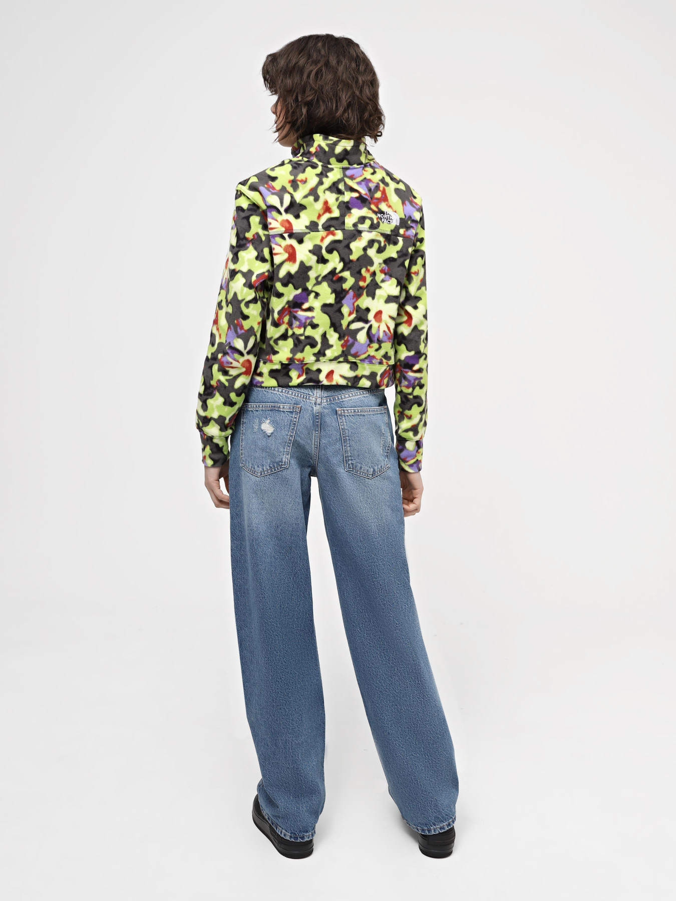 Кофта The North Face W 100 Glacier Printed Half Zip модель NF0A8593RYI1 Фото